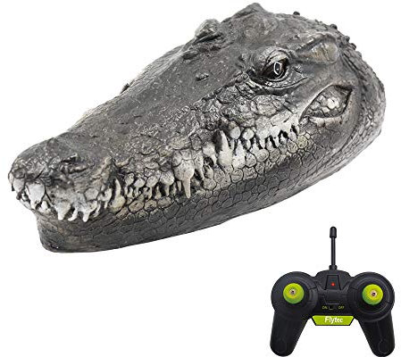 Goolsky V005 RC Boot Fernbedienung Elektro Rennboot für Schwimmbäder mit Simulation Krokodilkopf Parodie Spielzeug