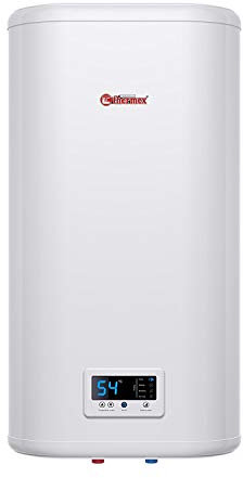 Thermex IF 80 V Comfort Flacher vertikaler 80-Liter-Warmwasserspeicher, Wandmontage mit digitalem Betrieb