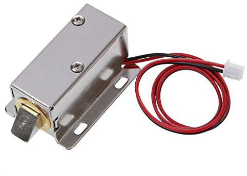 Huusuei Huusuei (R) 0837L DC 12V 8W Open Frame Type Magnet for Electric Door Lock