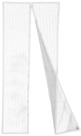 Buystarget Magic Curtain Door Mesh Magnetic Fastening Mosquito Fly Bug Insect Net Screen (White)