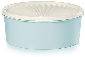 Tupperware Colección Heritage 7,6 tazas Recipiente para galletas, Vintage en Azul, Recipiente libre de BPA y apto para lavavajillas (1,8 l)