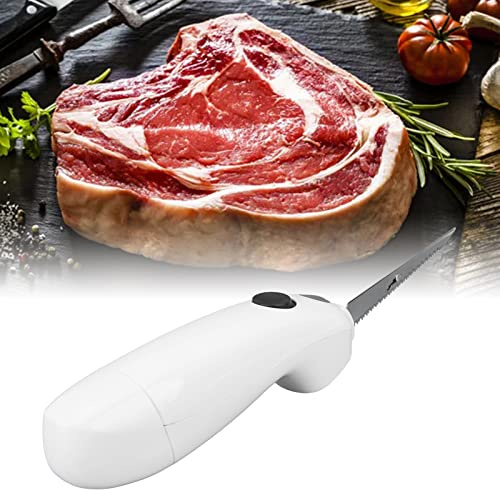 Electric Knife for Carving Meat, Turkey, Bread, Bone Cutting and More. Portable Steak Knife for Home Restaurant Picnic