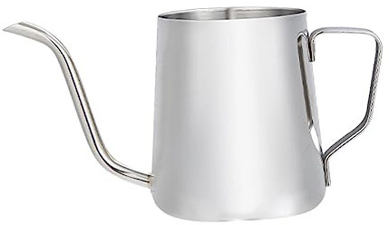 MAGICLULU 2pezzi Teakettle Acciaio Inossidabile Con Beccuccio Per Caffè e Tè Per Cucine Induzione e Uso Quotidiano Facile Da Pulire e Pratico