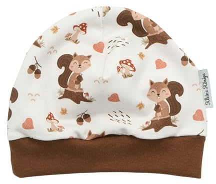 Kleine Könige Mütze Baby Jungen Beanie · Viele Muster und Größen · Ökotex 100 Zertifiziert · Kopfumfang 35-58cm wählbar