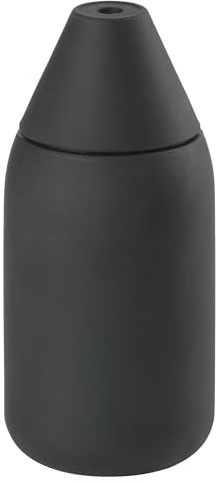 Zone Denmark Singles Spülmittelspender Küche, Seifenspender, Spender für Spülmittel, Einfach Nachfüllbar & Einfache Dosierung, Ø 7 cm, Höhe 15 cm, Fassungsvermögen 300 ml, Schwarz