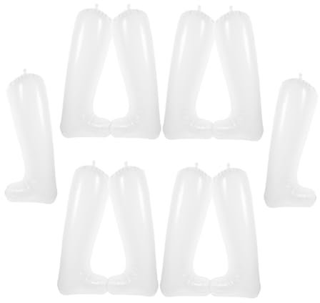TINEASUR 5 Pack Inflatable Boot Shapers for Tall Boots Boot Tree Boot Inserts to Keep Shape Boot Keeper Inflatable Boot Trees Shoe Stretcher for Home Use