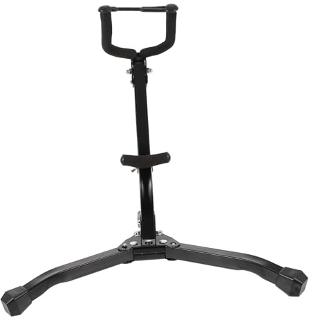 HEMOTON Foldable Portable Saxophone Stand for Wind Instrument Stands Bracket Suitable for Saxophone Storage and Display