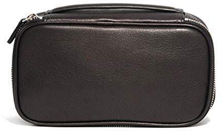 MXMZSRTH Reise-Kulturbeutel für Damen und Herren Kulturbeutel Tragbare Medium Hand Clutch-Bag-Spielraum-Speicher-Beutel-Kosmetik-Tasche(Black)