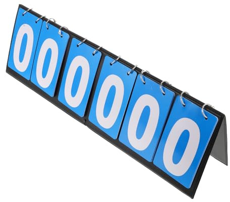 TOYZFRIENDY Tableau de Score Portable pour Tennis de Table Basketball Volleyball et Baseball Compteur à Bascule avec Chiffres Clairs et Design Ergonomique