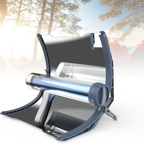 JXYQ Ensemble de Cuisine de Camping Portable avec réchaud Pliable et Four Solaire, idéal pour la randonnée et la Cuisine de Survie en Plein air