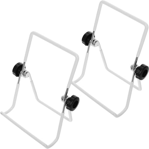 TOYANDONA 2 Stück Sprossen Keimglas Edelstahl Halter Tragbar und Faltbar Praktische Aufbewahrung für Sprouting Jar für Growzubehör Unterwegs