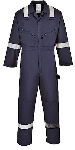 Portwest Iona Coverall, Size : M, Colour : Navy, F813NARM