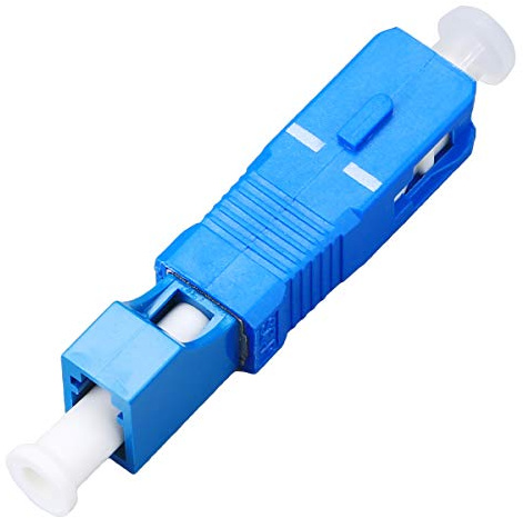 FTTH Optisches Gerät, LC-Buchse auf SC-Stecker, Hybrid-Flansch, Singlemode, 9/125 SM, Glasfaser-Adapterstecker für digitale Kommunikation