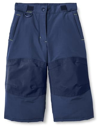 Amazon Essentials Boys' Water-Resistant Ski & Snow Pants, Navy, Small