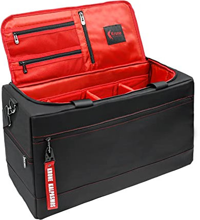 Sneaker-Tasche für Reisen/Sneakerhead-Geschenk/Outdoor Sporttasche/Sporttasche,eine multifunktionale Reisetasche mit 3 verstellbaren Trennwänden und Schultergurt,aus Nylon, von Krone Kalpasmos-classic