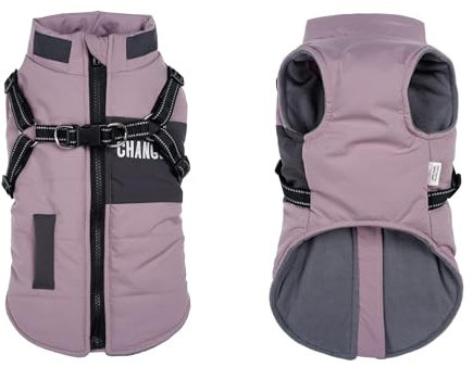 Lairle Hundemantel Winter Hundejacke Hundegeschirr Mantel Welpenmantel Jacke Weste Kleidung Kleines Hundegeschirr Hundemäntel für kleine mittelgroße Hunde