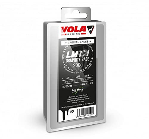 Vola Skiwachs für warmen Schnee Bases Spéciales Graphite LMach 200 g