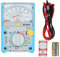 Analog Multimeter Voltmeter Ammeter, Pointer Multimeter Tester Analog Volt Meter Voltage Tester Capacitance Meter for DC/AC Current DC Voltage Capacitance Resistance Battery Testing