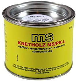 Holzkitt - Knetholz - Reparaturholz schleifbar & lackierbar MS/PK-L 200gr Limba
