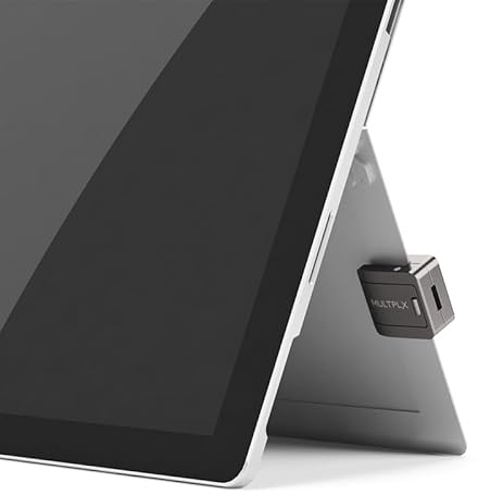 Anchor Adapter for Microsoft Surface Go and Pro | Anti-theft For Surface | Adds Lock Slot | Compact Slim Design | Compatible With Standard T-Bar Locks