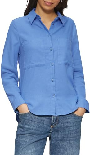 QS skjortblus med påsydda fickor, 5361, 44