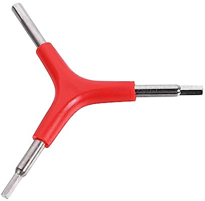 Parliky Tragbarer Fahrrad Reparatur-y Schlüssel 3-Wege Aus Stahl 4/5/6mm Für Mountainbike Outdoor Fahrradwartung