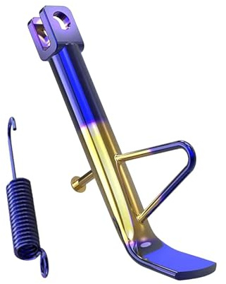 Cavalletto laterale per moto, Cavalletto per moto - Parcheggio per moto per moto Cavalletto laterale per piedi,Robusto supporto per cavalletto laterale per scooter per veicoli fuoristrada, b