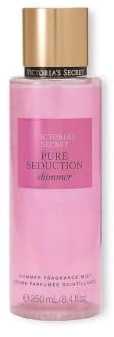 Victoria's Secret Pure Seduction Shimmer Fragrance Mist, 250 ml, Pink