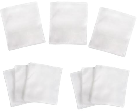 DECORNIJIA 200 Stück Baumwoll Make up Entferner Pads Kleinformatig Gesichtsreinigungspads Für Nagellack Und Abschminken Feuchtigkeitsabsorbierend Für Tägliche Hautpflege Kosmetik Und Nagelstudio