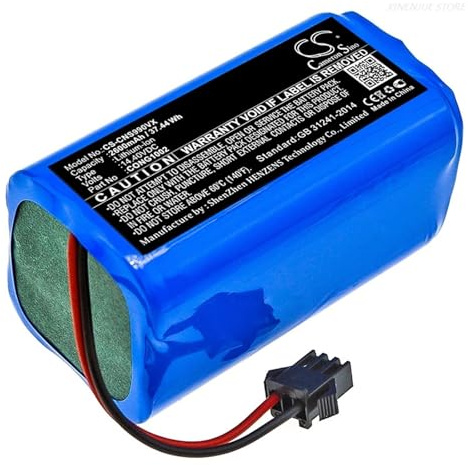 Batería For Robot Aspirador CONG1002 De 14,4 V/2600 MAh, Compatible Con Cecotec, Conga, 950, 990, 999, 1190, 1091, 1099, 1790, 1990, 2290 Y 5290.