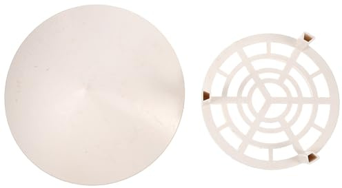 PRETYZOOM Tapa de Lluvia para Chimenea 110-160 MM Cubierta de PVC Protector Ventilación Techo Gorro Transpirable Antidesperdicios para Estufas y Chimeneas