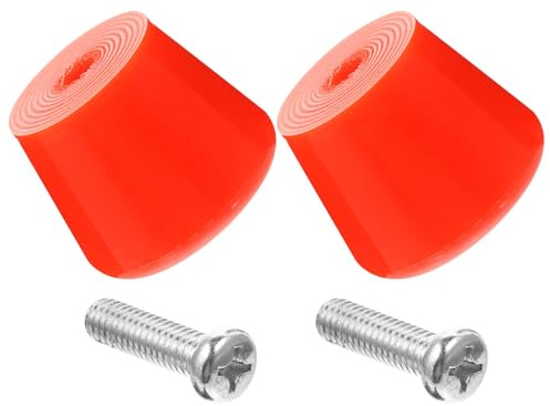 Cabilock Pastillas de Freno para Patines en Línea 4 Unidades Sistema de Frenado para Patines de Cuatro Ruedas Uso en Escuela y Deportes