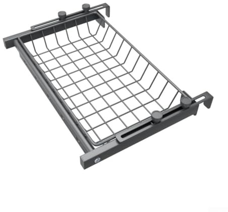 Estante ajustable para radiador, tendedero de aleación de aluminio, estante de secado para calefacción, barandillas de alféizar de ventana, soporte de lavandería resistente, gris, 40 x 26 cm (60 cm)