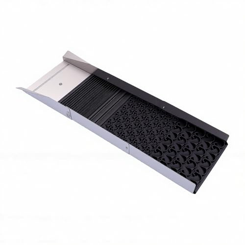 ASHATA Boîte à écluse en Alliage D'aluminium, Conception Pliante Compacte pour Une Collecte Facile de l'or dans Les Ruisseaux et Les Rivières