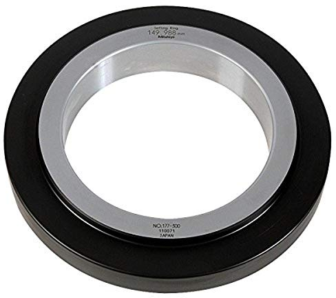 Mitutoyo 177 – 300 Anillo de Ajuste para interior micrometre, Holtest y Dial Calibre Gage, métricas, 150 mm tamaño