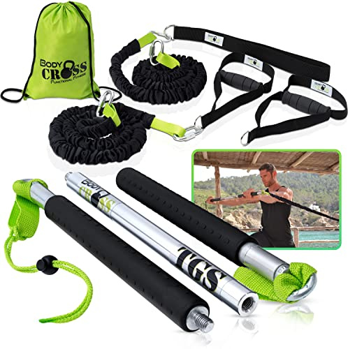BodyCROSS Premium Rip Trainer | bis zu 24kg Zugkraft | Studioqualität | Made in Germany