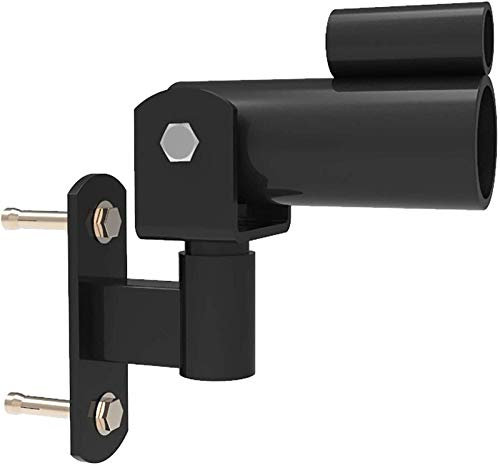 YRHH T-Bar Row Landmine Attachment, Barbell Mine Barrel Rack 360 ° Plate Post Landmine, Heimgymnastik Bootstraining Kerntraining Für Schultern Und Rückenübungen, Wandmontage-B