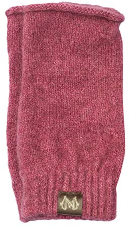 Noble Wilde, Stulpen Armwärmer Armstulpen, 40% Possum, 53% Wolle, 7% Seide (Rosa, L)