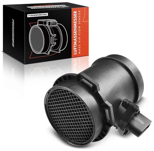 Frankberg Mass Airflow Sensor 5-Pin Compatible with 5 Series E39 540i 4.4L 1998-2003 X5 E53 4.4i/4.6is 4.4L-4.6L 2000-2003 7 Series E38 740i iL 4.4L 1998-2001 Replace# 13621433567