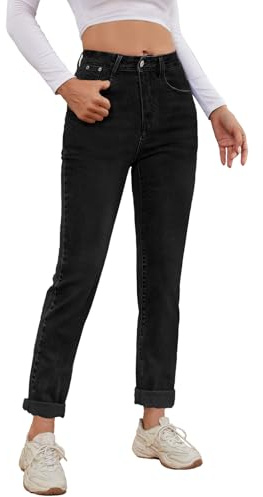 Alaster Queen Women Jeans Casual Stretch Women Classic Simple Denim Pants