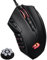 Redragon M921 MMO Gaming-Maus, 12400 DPI hochpräzise kabelgebundene RGB-Maus mit 18 programmierbaren Tasten, 12 seitlichen Makrotasten, Softwareunterstützung für PC und Laptop