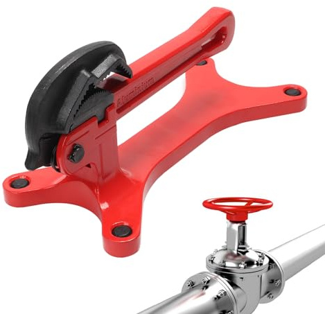 Morsa per tubi portatile, Morsa di serraggio per tubi, Morsa per tubi in alluminio portatile per manutenzione valvola, Cantieri di lavoro in spazi ristretti, Alta quota