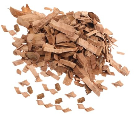 Toyvian Cherry Wood Chips for Barbecue Apple Oak Hickory Flavored Bbq Chips for Smoker Bbq