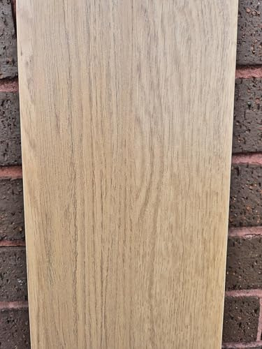 Lissa Oak wood effect melamine board, ideal for shelving or furniture making. 15mm thick (Lissa Oak, 1200 x 229)