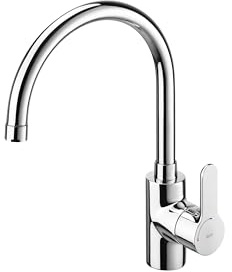 Roca,L20,Grifería monomando para cocina con caño giratorio, Cold Start,A5A8409C00