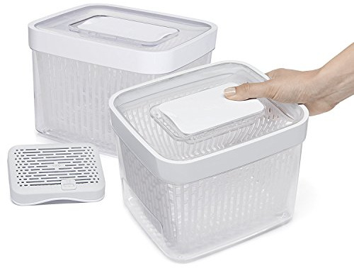 OXO Good Grips GreenSaver Produce Keeper - Medium, pack of 2