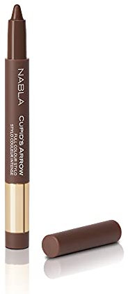 NABLA Cupid's Arrow Longwear Stylo, Brown| Matita stylo a lunga tenuta e alta pigmentazione | Liner, ombretto o rossetto multiuso, texture cremosa e confortevole per un makeup impeccabile