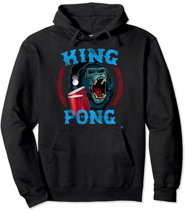 Bierpong-T-Shirt King Pong Pullover Hoodie