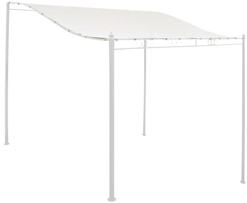 Gazebo 3x2.6m, Impermeabile Tela Da Tetto Di Ricambio, Gazebo Da Giardino Pergola Gazebo, Padiglione Da Giardino Protezione UV, Tela Ombreggiante Teloni Da, Facile Da Montare