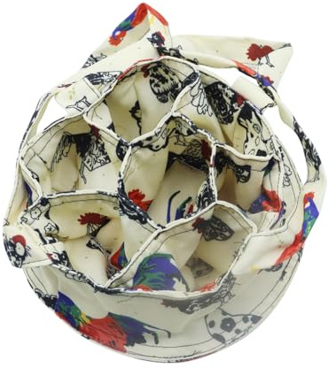 Hsthe Sea Eier-Sammelbeutel, Eier-Sammelkorb mit 7 Taschen für die Bauernhaus-Sammlung von frischen Eiern